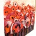 SALE Blushed field IV, unique mixed media original artwork