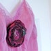 Lingerie: Vintage Slip Hand Dyed in Pale Orchid Purple (M)