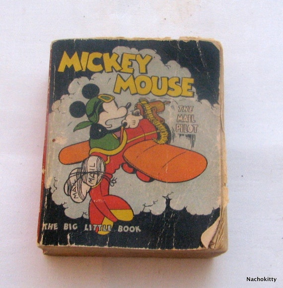 mickey mouse the mail pilot big little book