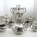 Coffee & Tea Silver Service, Full Set, Victorian Era