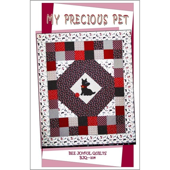 MY PRECIOUS PET Quilt Pattern B J Q 104 Printable