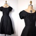 vintage 1950s Rings on Her Fingers Dress (50s)