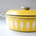 cathrineholm Norway Yellow Lotus Casserole Dish