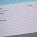 50 Super Cute 4 by 6 inch Recipe Cards...Perfect for Recipe Box