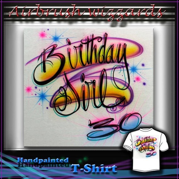 airbrush birthday sweatpants