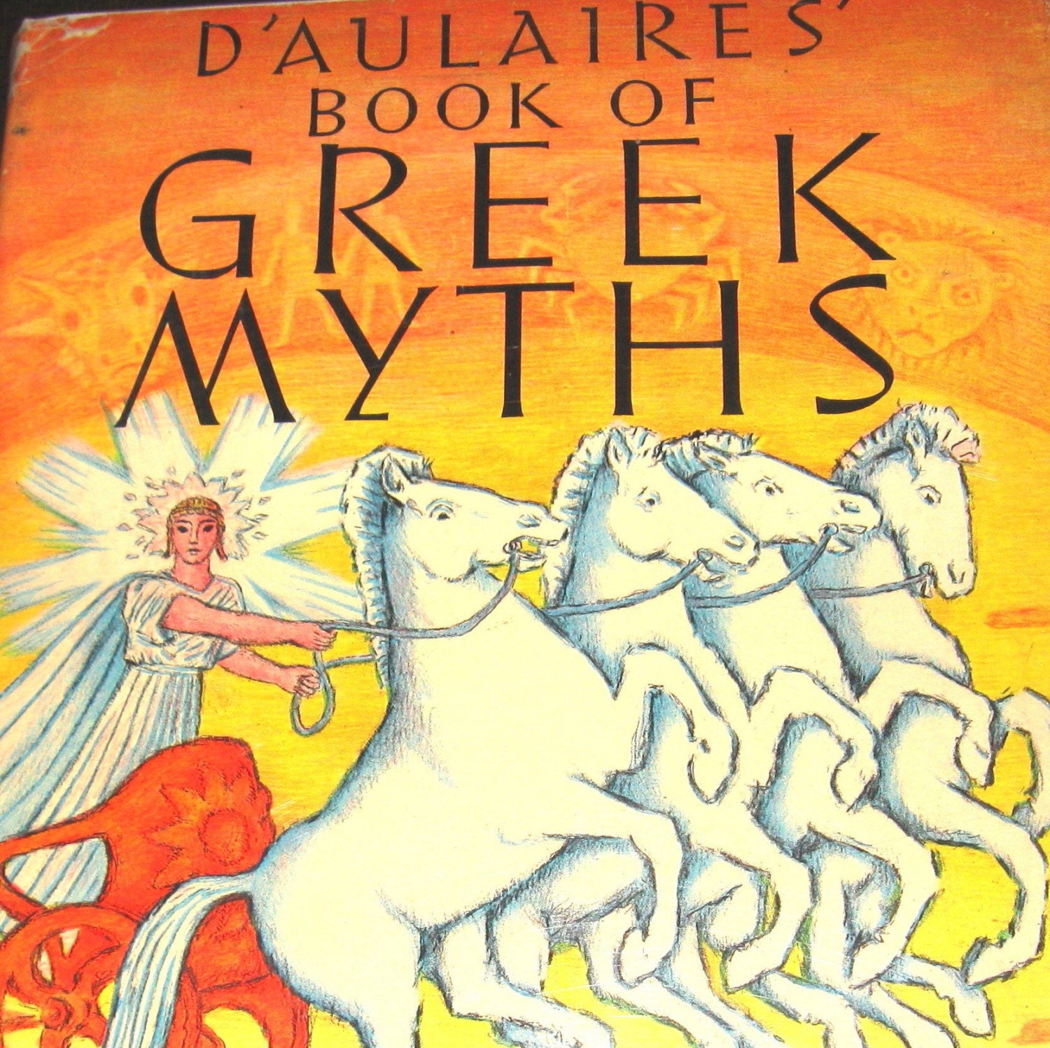Items similar to D'Aulaire, Ingri and Edgar Parin - BOOK OF GREEK MYTHS ...