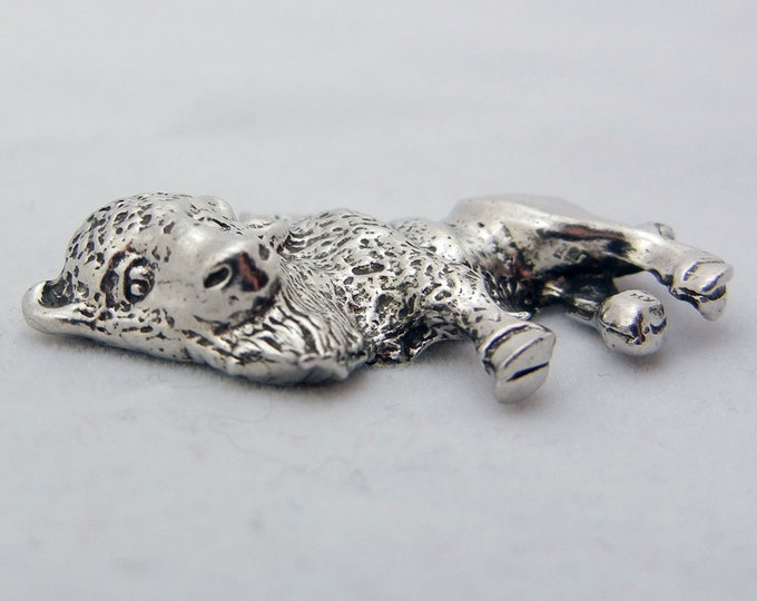 Pewter Buffalo Charm