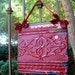 Colonial Red Antique Ceiling Tin Memo Board / Wall Decor