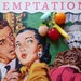 Beautiful tutti fruitti Carmen Miranda 1940's style brooch handmade with vintage fruits