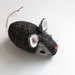 Mouse Plush Wool - Pocket Mouse - Charcoal