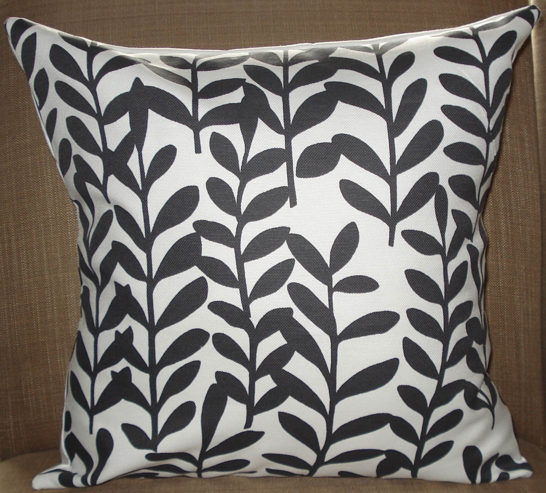 New 18x18 inch Designer Handmade Pillow Case in midnight