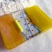 Soap Dish - Yellow Glass