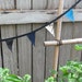 SALE Blue Zen - simple bunting flags / garland / banner - 1.5 metres or 1.6 yards, was 18.00 now 9.00
