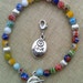 Calorie Counter Bracelet Points too Milliefiori Tiny Flower beads