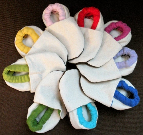 Items similar to Tutti Frutti Organic Cotton - Canvas Soft Shoes on Etsy