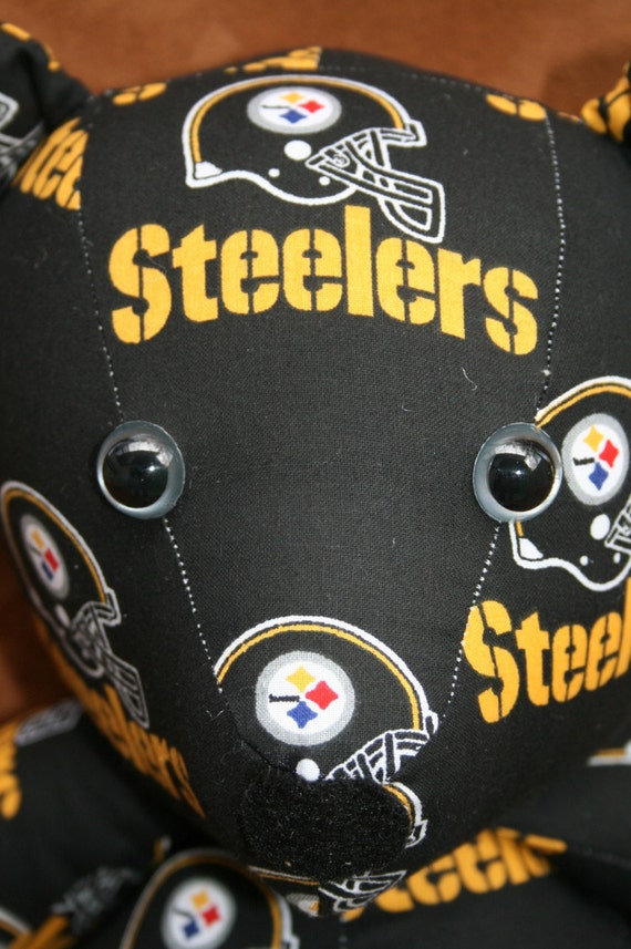 steelers stuffed bear