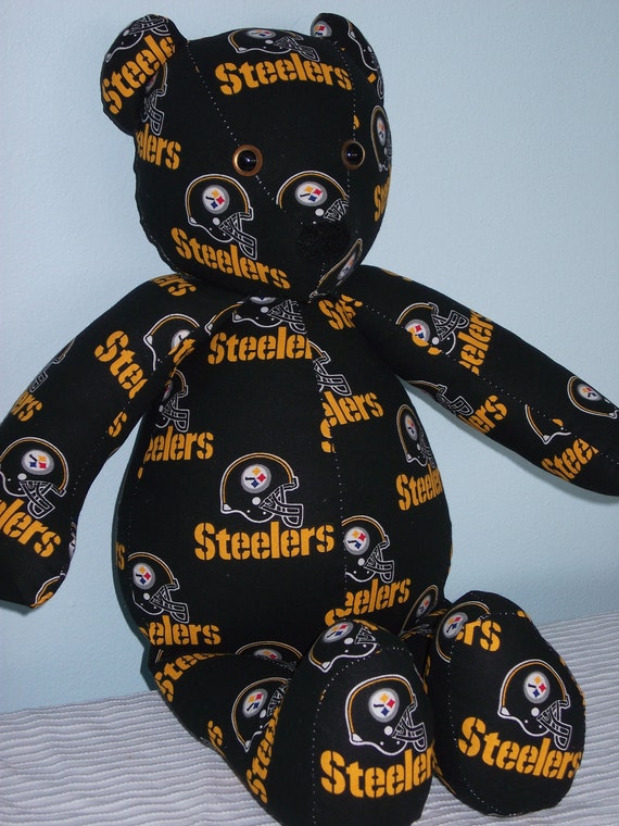 steelers stuffed bear