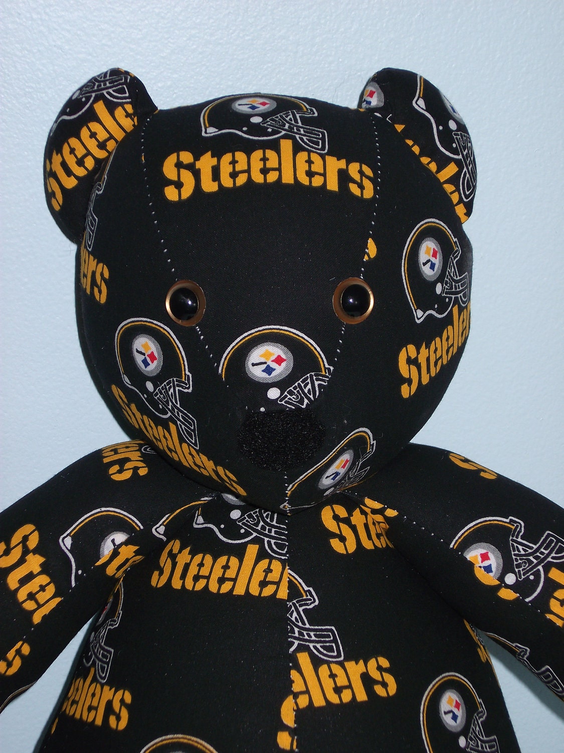 steelers stuffed bear