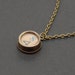 Typewriter Key Necklace Number 4 Steampunk Jewelry