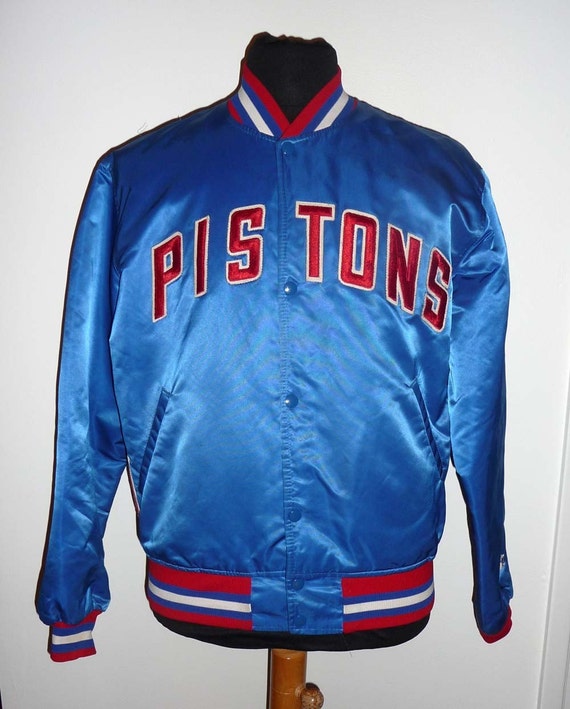 Vintage 80's DETROIT PISTONS STARTER NBA Jacket by eyeformodern
