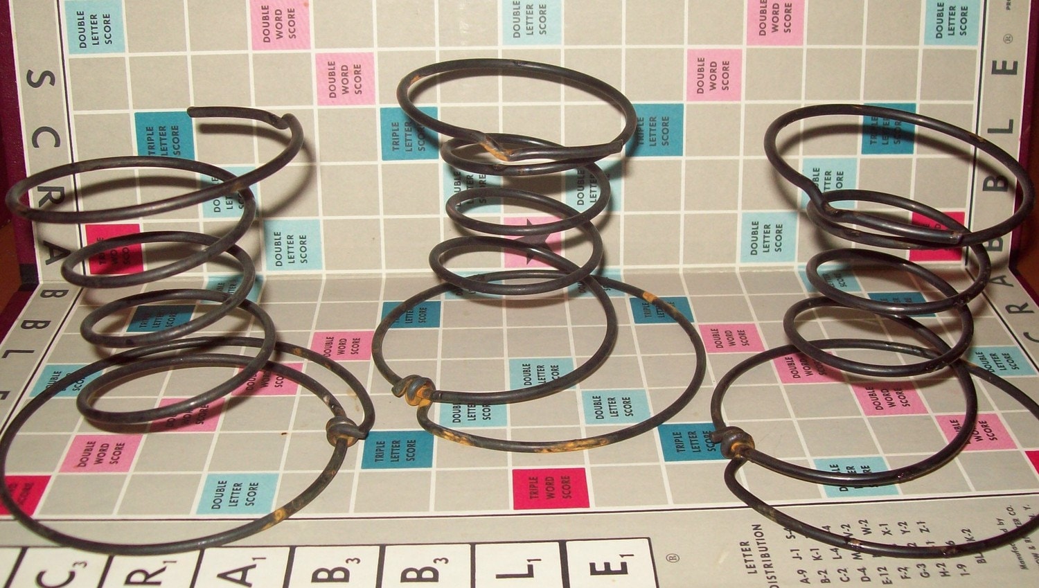3 Vintage Metal Spring Mattress Springs