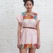 oaxacan embroidered mini dress (s)