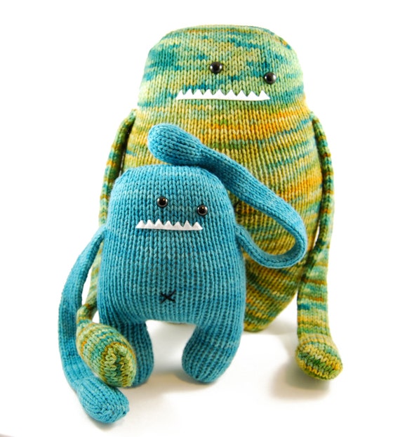 NEW Ursula and Uma the Understanding Monsters Knitting Pattern Pdf INSTANT DO...
