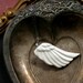 Porcelain Wing Necklace