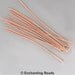3 inch 21ga Copper-Plated Headpins 42951 (144), 21 gauge Copper Head Pins, Jewelry Findings, Head Pin Wire, Thick Head Pins, Long Head Pins