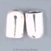 Bullet End Caps Sterling Silver 42993 (2)