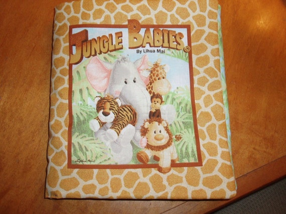 Jungle Babies Fabric Book