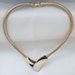 vintage TRIFARI ebony and ivory modernist necklace