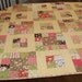 Scrappy Baby or Toddler Quilt Using Four FIG TREE QUILTS Collections - Dark Version