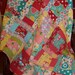 Apple of My Eye Baby Girl or Toddler Quilt - Riley Blake Designs