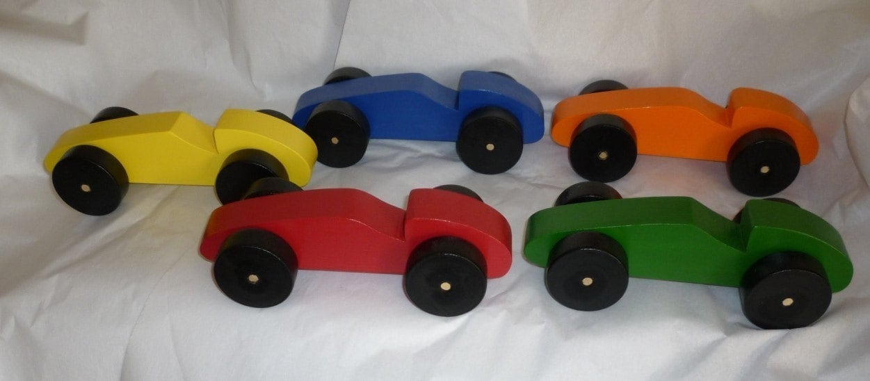 green toys race car red