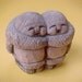 Alaska Eskimo Earthquake Clay Vintage Sculpture SALE WAS 16.99 NOW 5.00