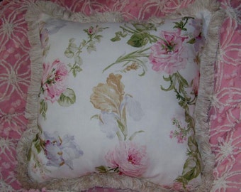 Ralph Lauren Floral Linen Pillow