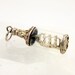 Vintage NUVO Silver Charm Ship in a Bottle