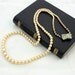 Vintage Art Deco Graduated Pearl Necklace, Black Friday Etsy, Cyber Monday Etsy