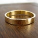 Yellow Gold, Faceted Texture 14k Yellow Gold 4mm Ring size 8.25 through 10, any size available, Sea Babe Jewelry