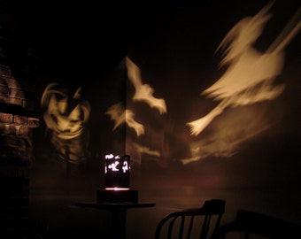 Spinning Lamp Shade - Halloween