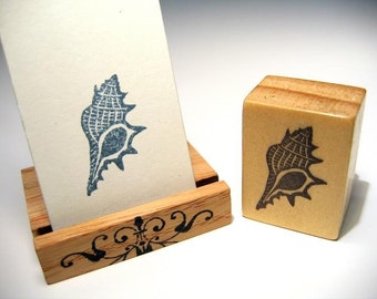 Hand Carved Stamp, Shell