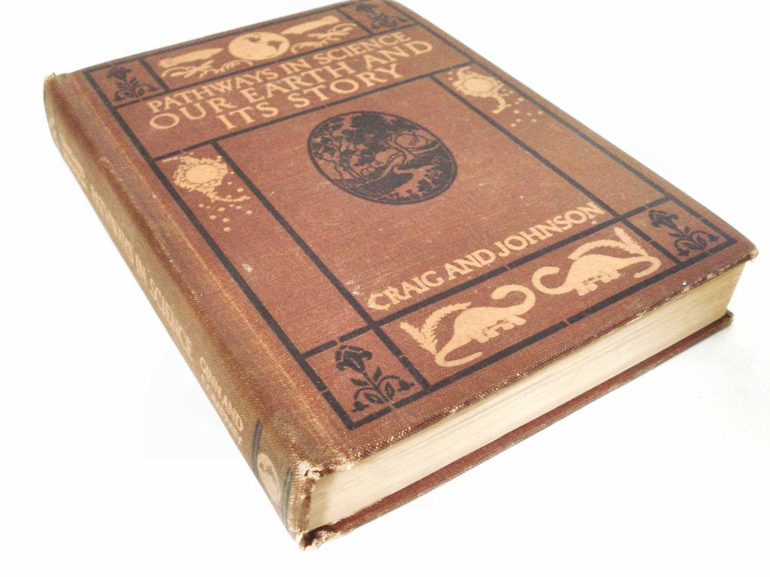 Antique 1932 illustrated science book