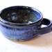 Stoneware Cobalt Blue Shaving Mug