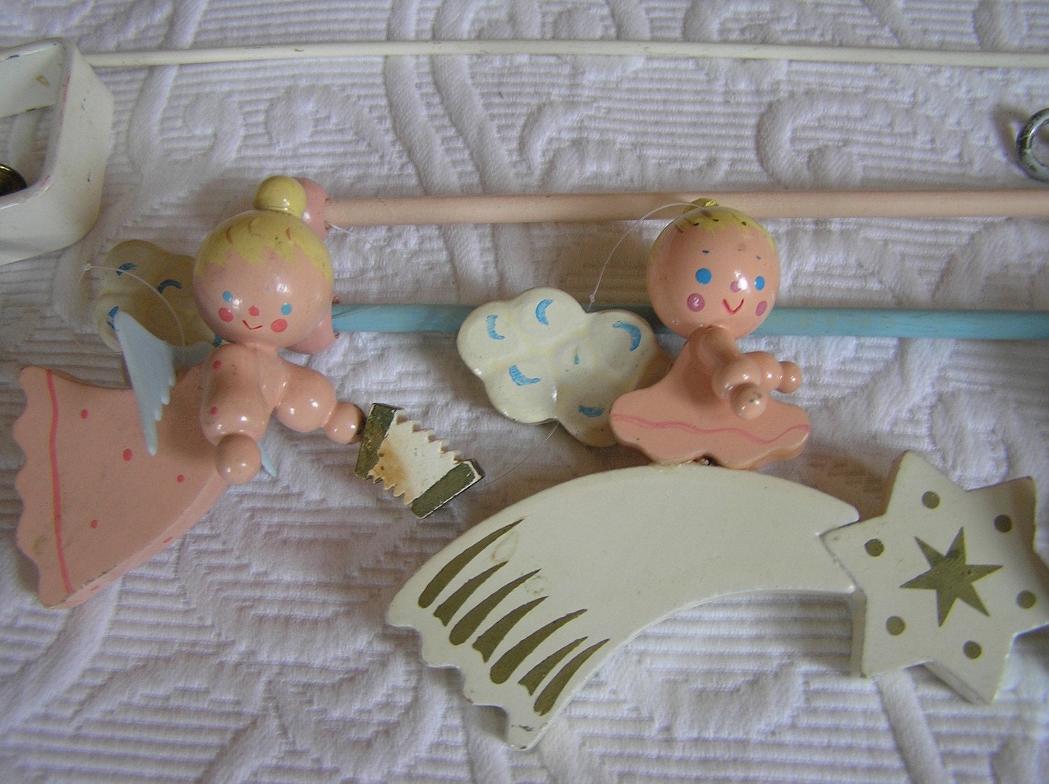 Vintage Irmi Angel Mobile for Nursery