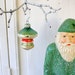 Vintage Mercury Glass Christmas Ornaments - Four Different Lanterns