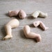 Vintage Bisque Doll Legs - Halloween