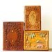 Carved Rosewood Boxes - Set of Three - India - Instant Collection