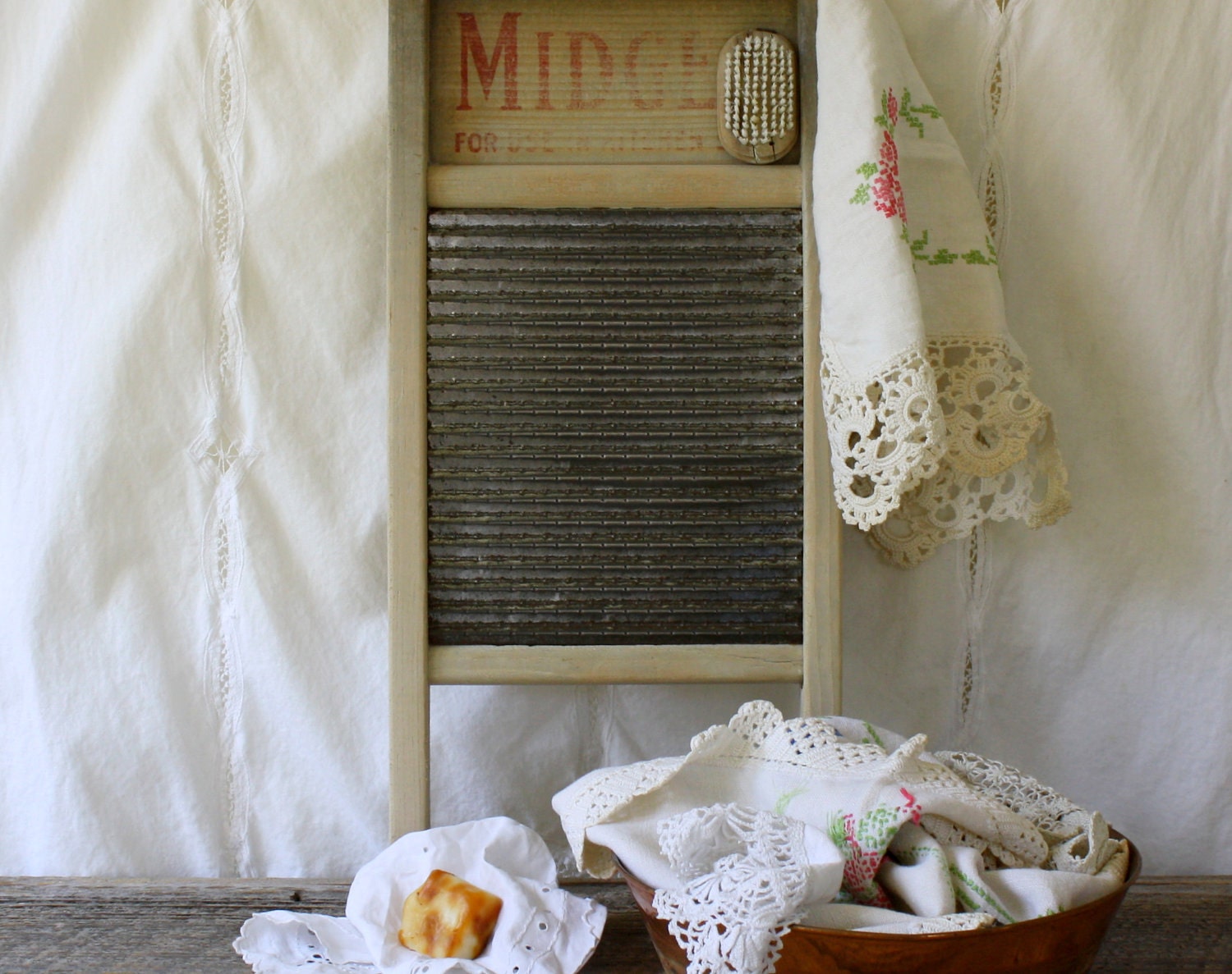 Antique SinkSized Washboard