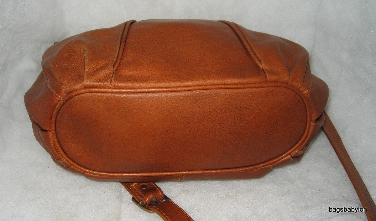 boulder ridge leather backpack